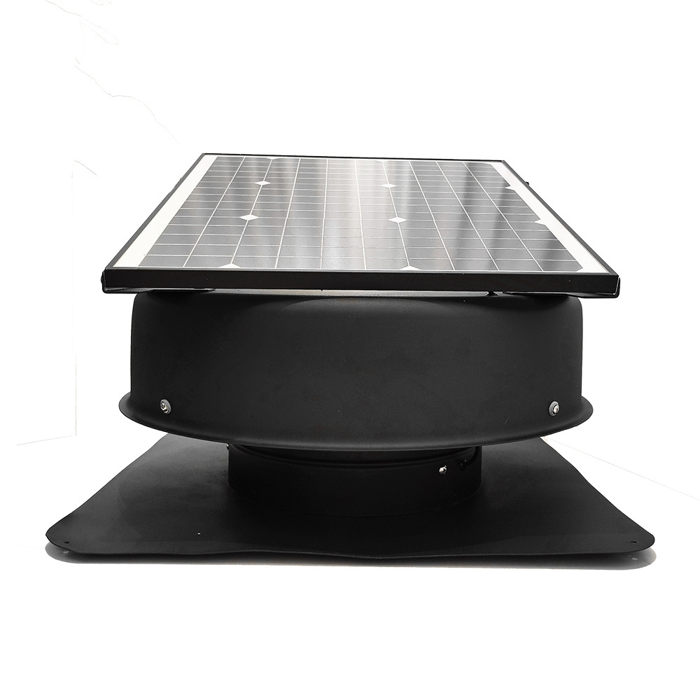 Roof Mount solar ventilation fan 6-18VDC solar panel powered attic fans for roof , outdoor ,warehouse