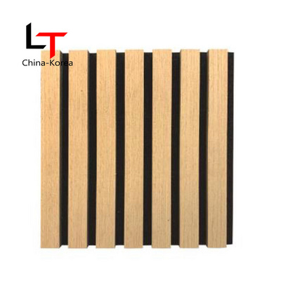 Longtime Akustik panel Decorative Studio Diffuser Wood Slat Sound Proofing Akupanel Wooden Acoustic slat wall panel