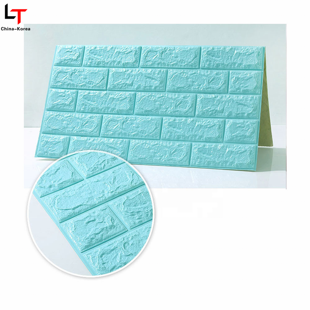 Longtime New Style 3D Foam Wall Tile Decor Design Brick Foam Panel Sheet Self Adhesive Tile Sheet Wallpapers Wall Decoration,hotel CN;SHN