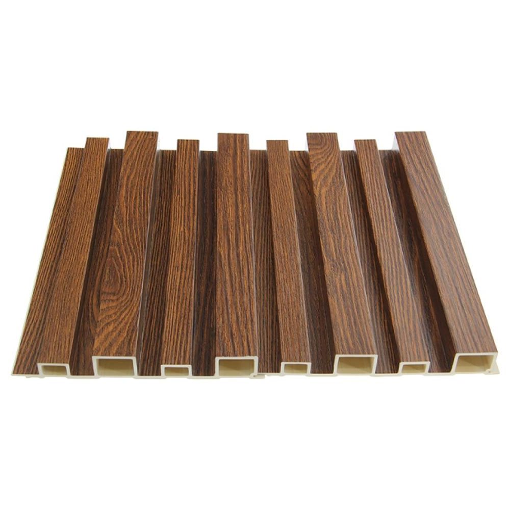 Longtime Coating Color 3D Panel Entry Hall Home Bar Staircase Basement Fluted wpc wall panel outdoor