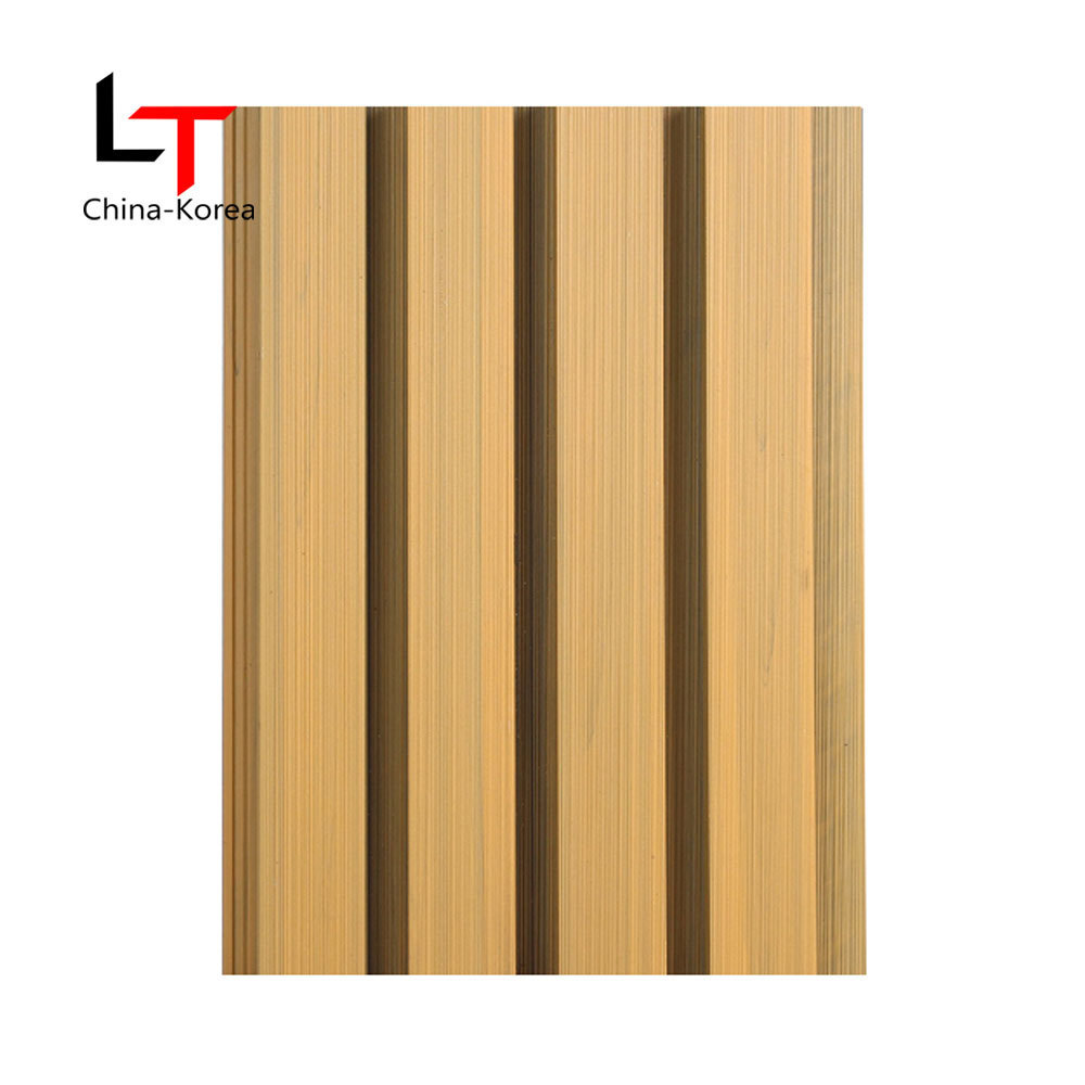 Longtime Multi Wood Designs panel de pared 3d Versatile Indoor Wpc Wall panel de pared 3d