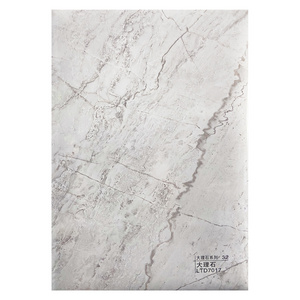 Longtime Home Decoration Marble Contact Paper Carmen Grey pvc film OEM plastic wall covering decorative film for wall panel