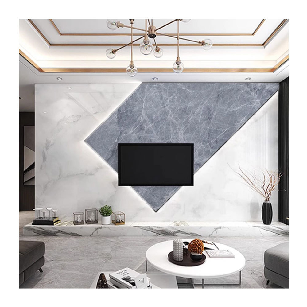 Longtime Interior wall cladding plastic molding uv pvc marble wall panel rock wall panel