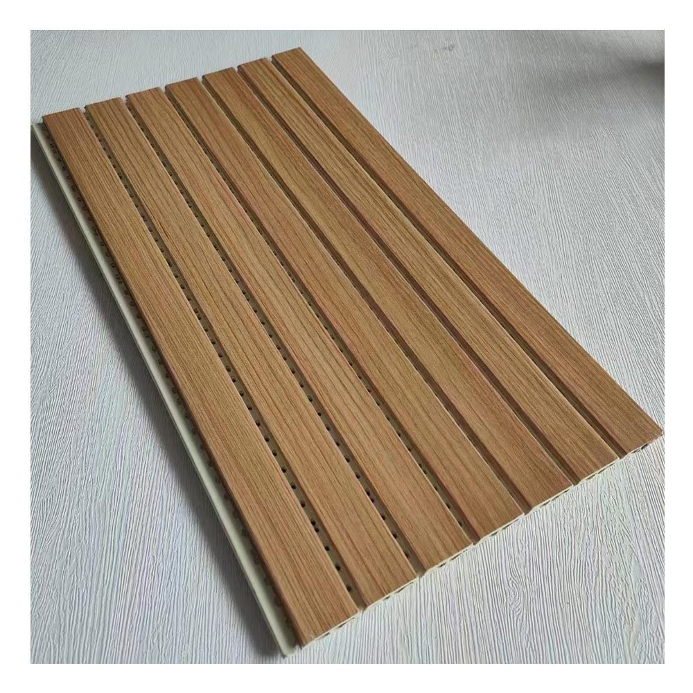 Longtime Factory Delivery Wooden Grooved Acoustic Panel High Density Sound Absorbing Panels For Office Building