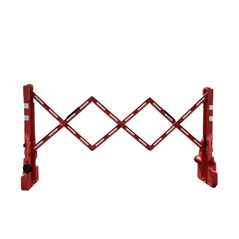 New Fencing Expanding Security Barricade Traffic Road Safety Sliding Barrier Retractable Portable Guardrail