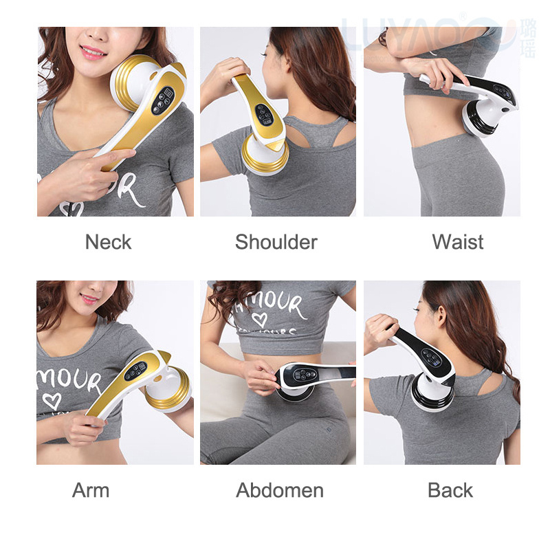 Luyao Rechargeable Vibrating Slimming Body Massager belly fat reduce massager machine