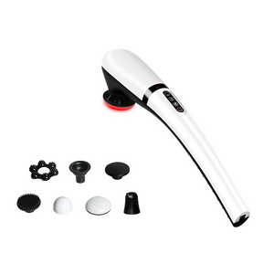 Luyao hot sell battery operated rechargeable hand held percussion massager cordless