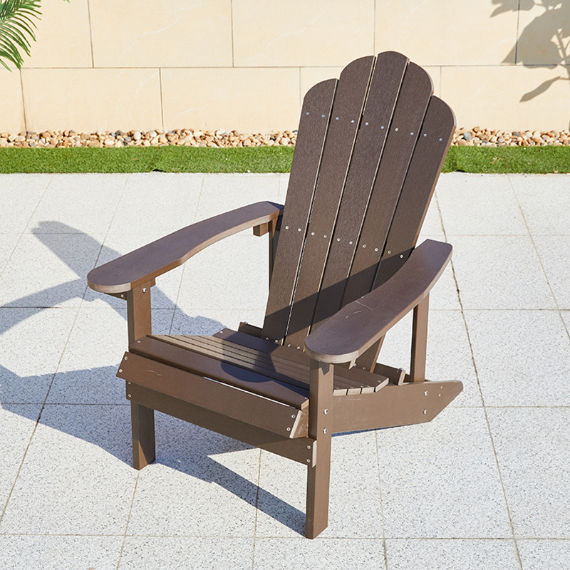 Eco-friendly Adirondack Chair High Quality hdpe Wooden adirondack chair Plastic Wood Adirondack Chair