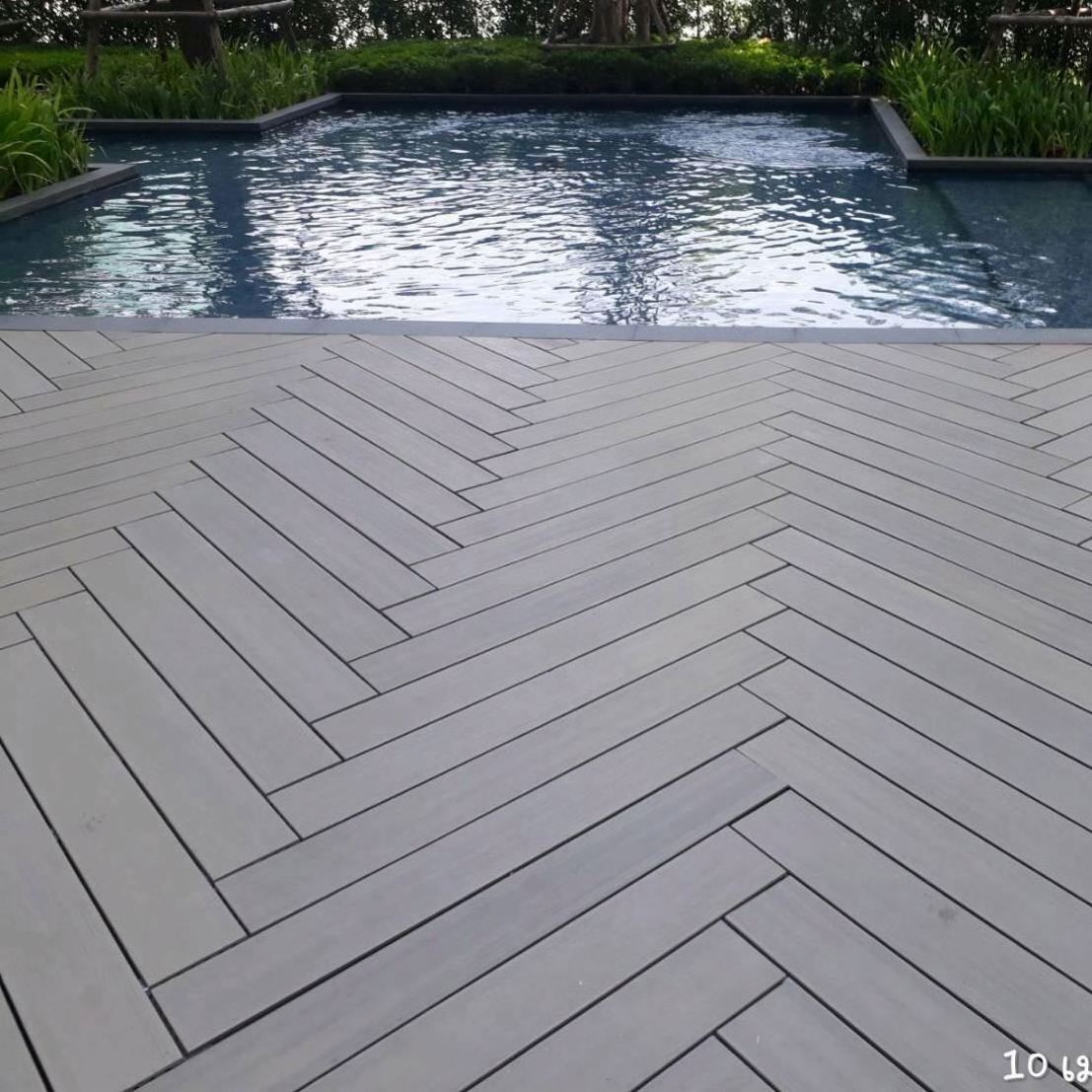 Exterior composite wpc terrace garden patio outdoor decking board suppliers