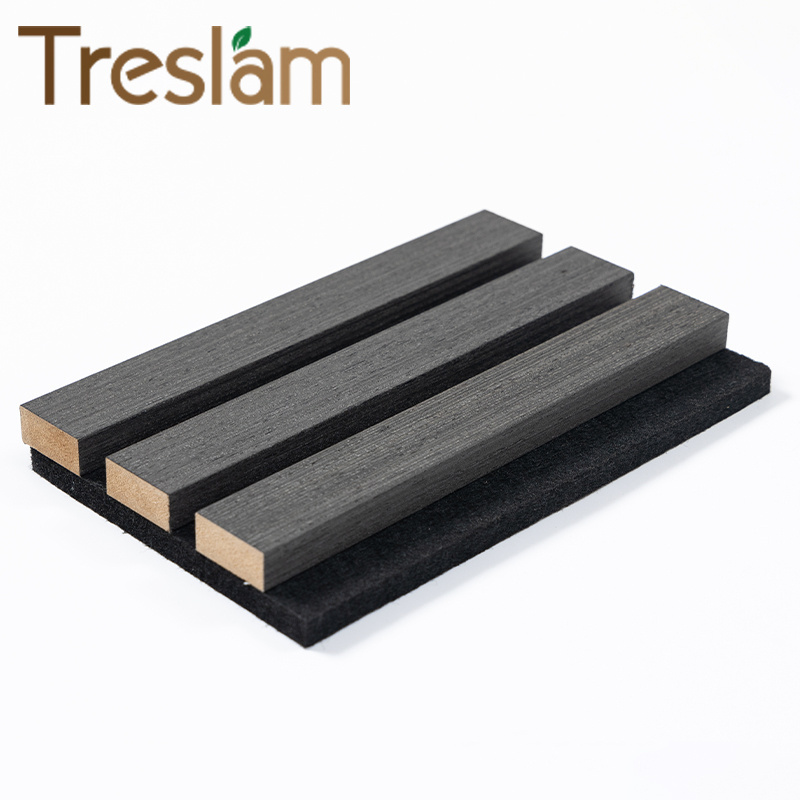 LYW Treslam Customized  MDF Acoustic Wooden  Panels Acoustic Panel for Household and Interior Sound Proof Wall Panel