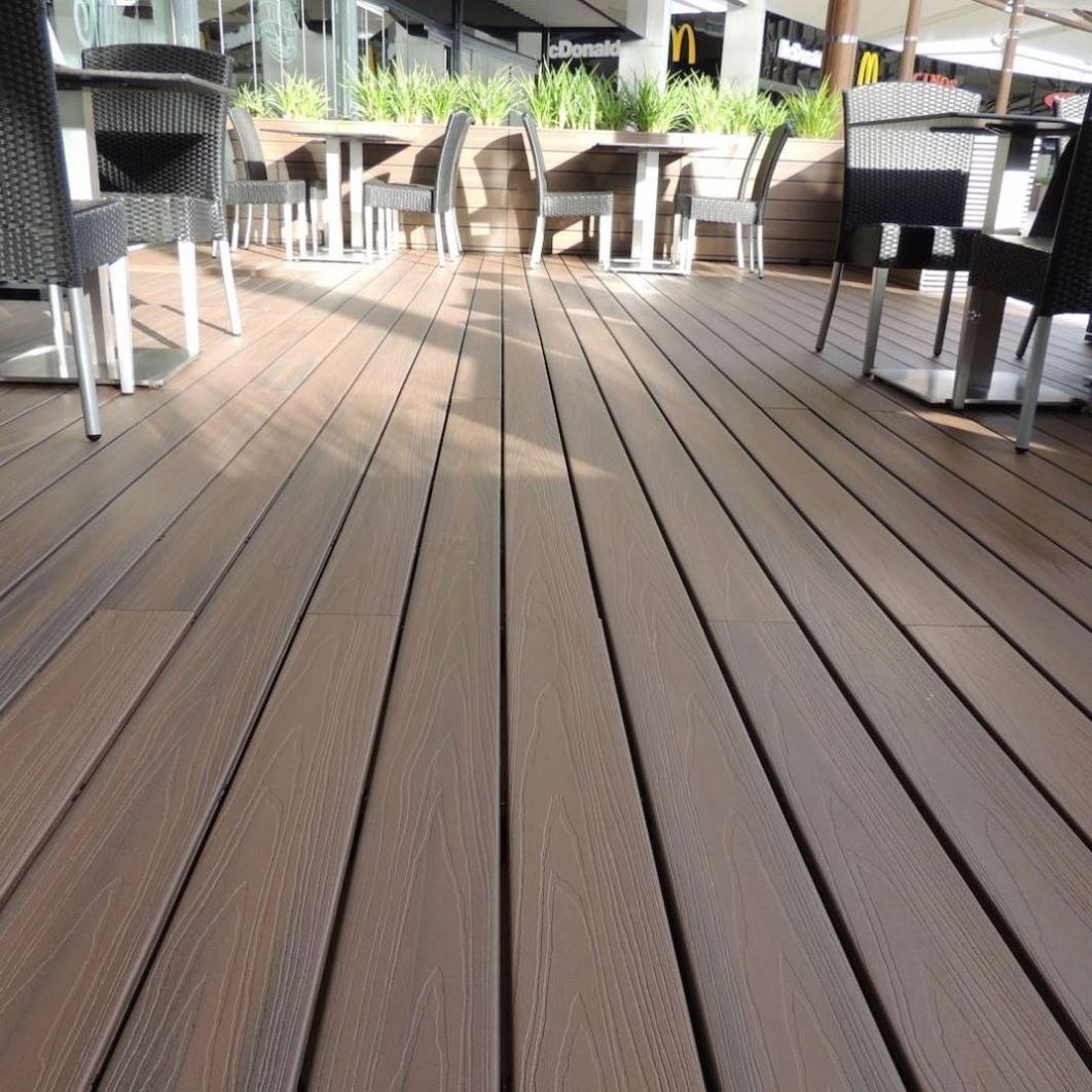 Terrace garden patio board exterior composite wpc suppliers outdoor decking