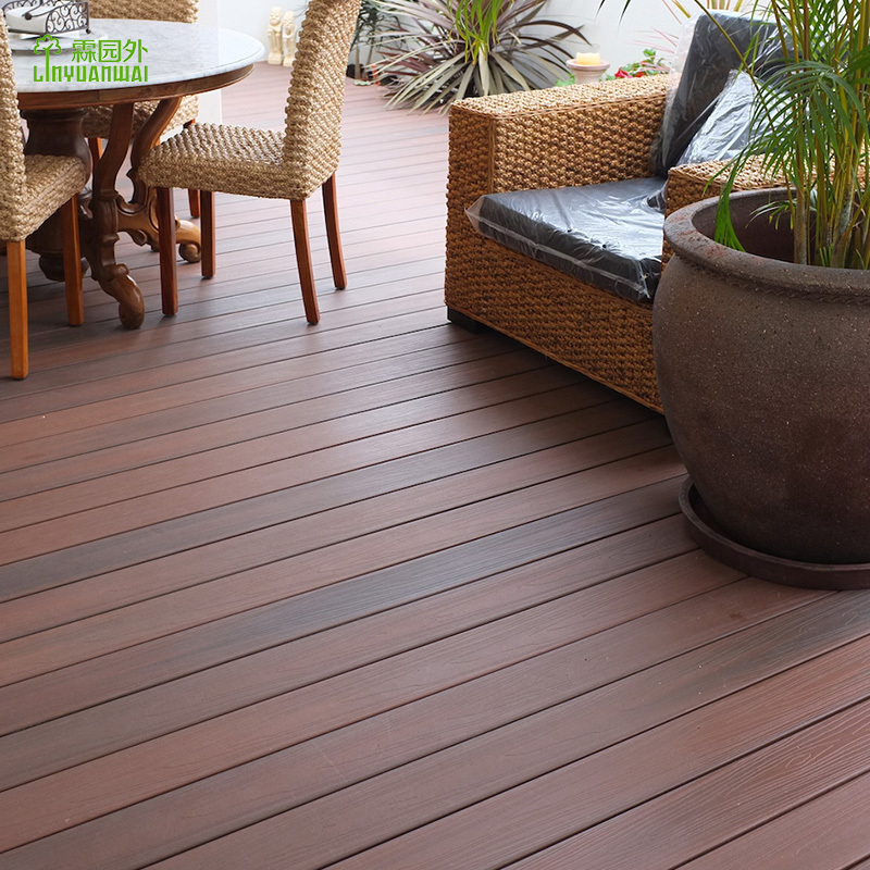 Terrace garden patio board exterior composite wpc suppliers outdoor decking