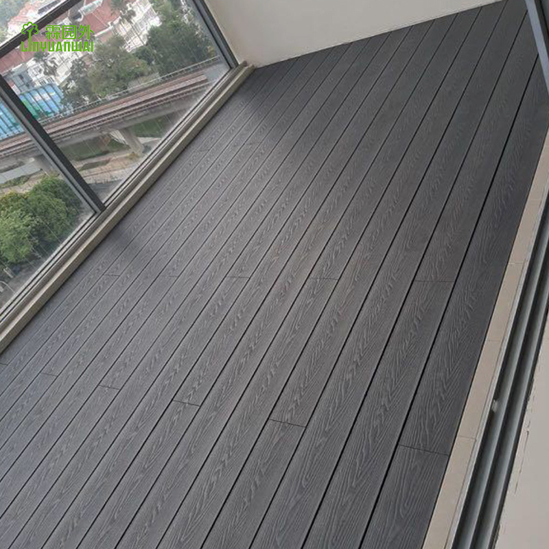 Terrace garden patio board exterior composite wpc suppliers outdoor decking