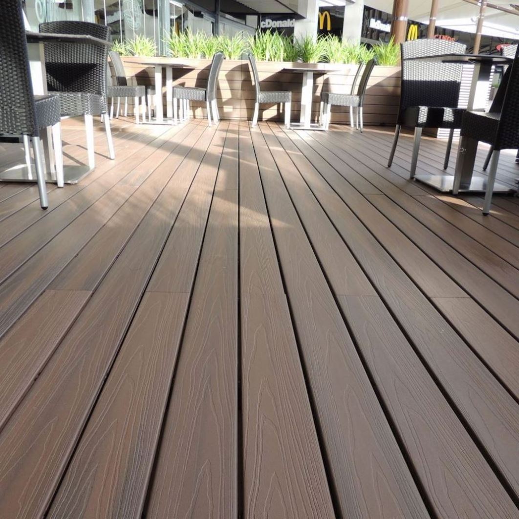 Exterior composite wpc terrace garden patio outdoor decking board suppliers