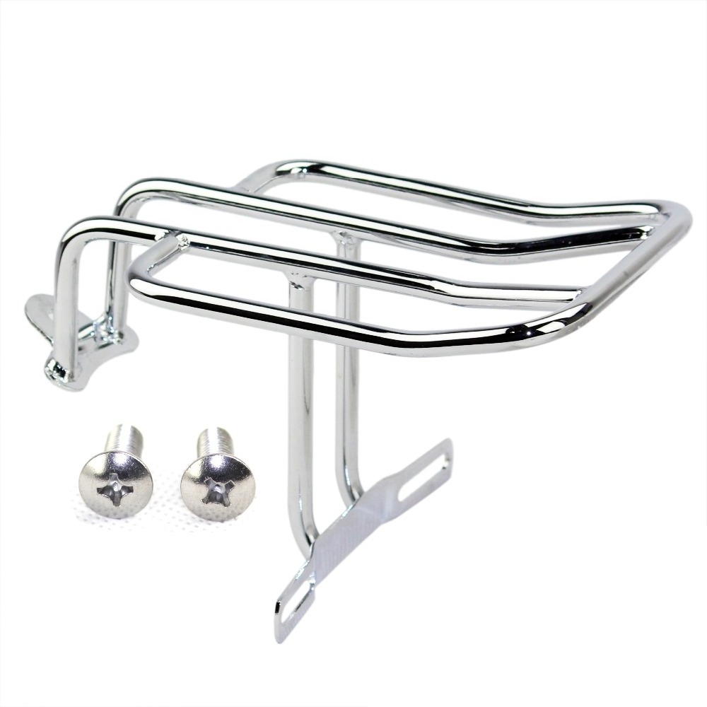 Cafe racer license plate motorcycle stainless steel luggage rack bike and car rear rack