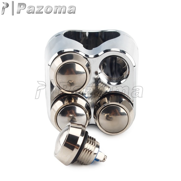 4 Button Controller Switch 25mm 1'' Bar Handlebar Switch Universal For Harley Chopper BMW Honda Cafe Racer Horn Control Gear