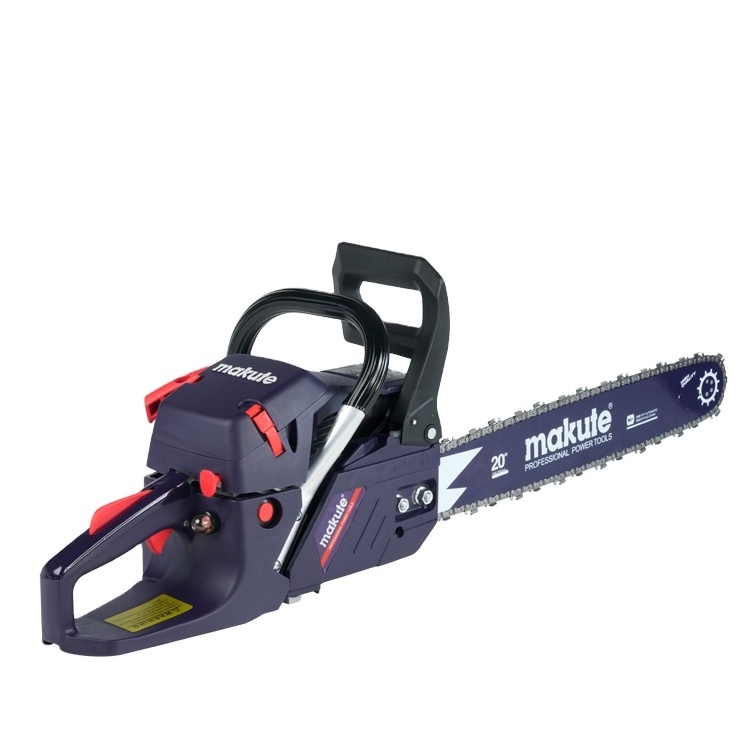 Makute Gasoline Chain Saw 54.6CC with 20 inch Bar Saw Blade GC2301