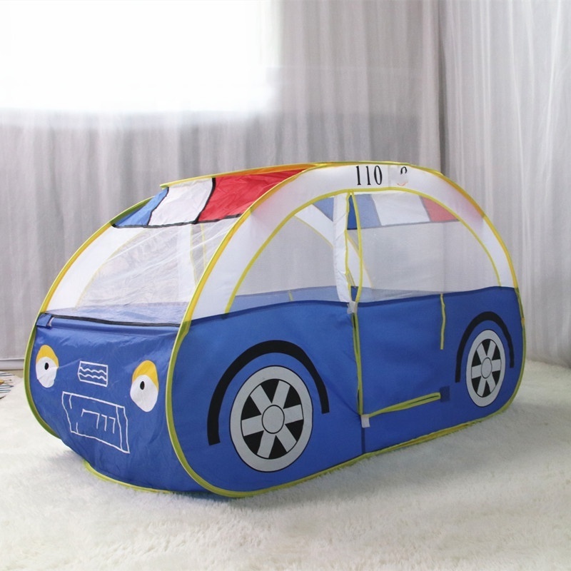 Good Price Baby Toy Car Creative Police Cartoon Tent Game Pop Up Tent Kids Play House Tent