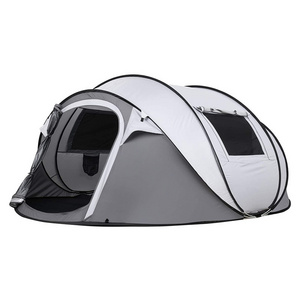 Automatic opening pop up outdoor waterproof and windproof ship shape luxury camping tents for sale