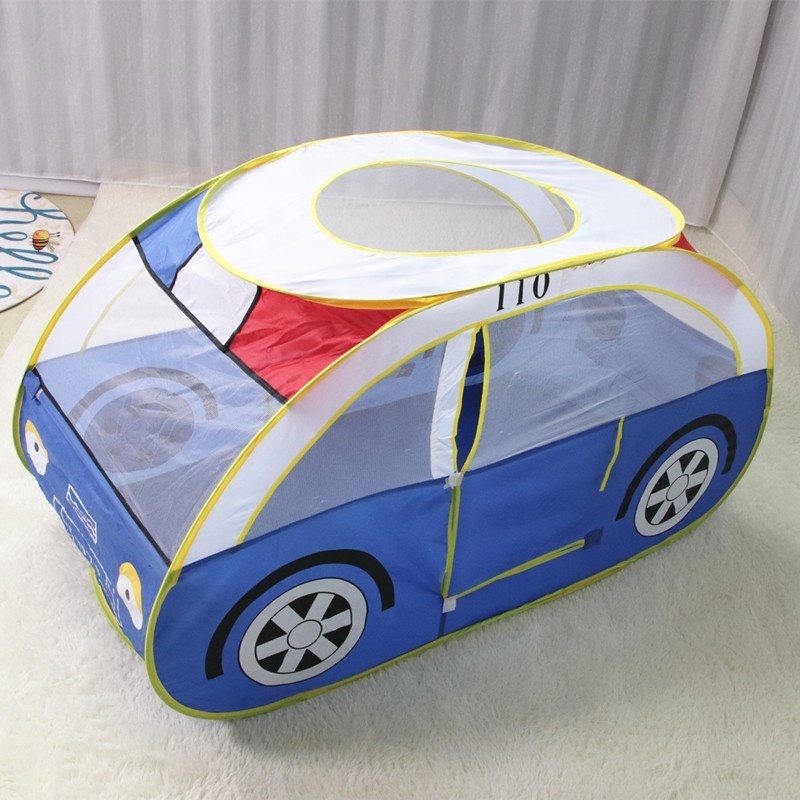 Good Price Baby Toy Car Creative Police Cartoon Tent Game Pop Up Tent Kids Play House Tent