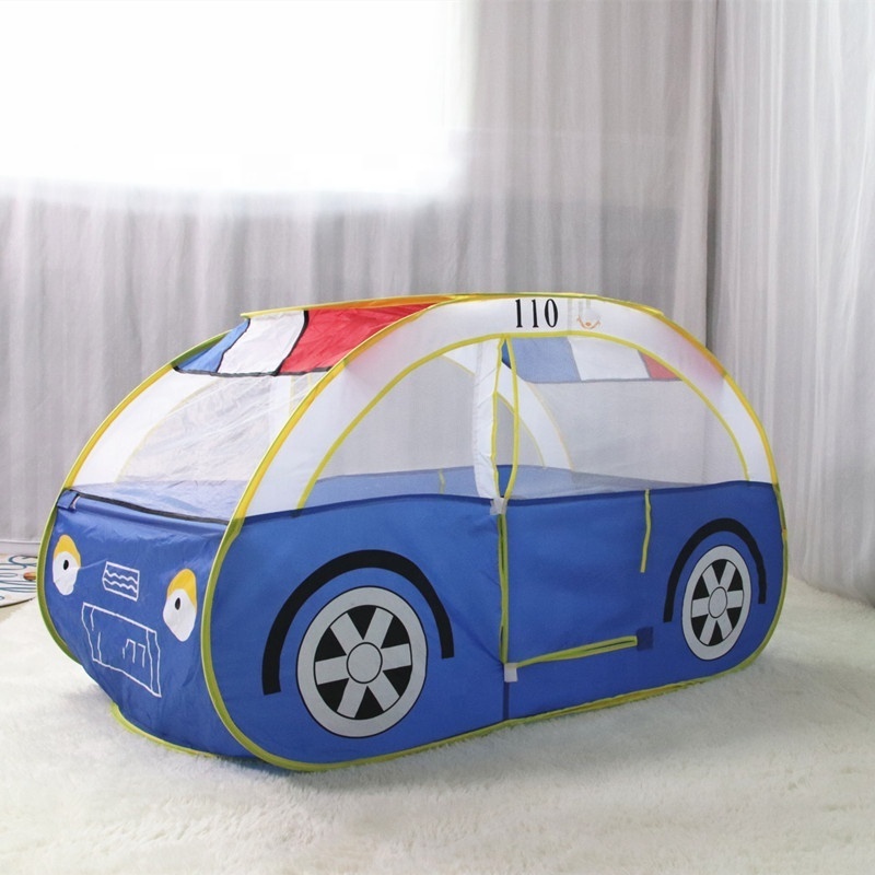 Good Price Baby Toy Car Creative Police Cartoon Tent Game Pop Up Tent Kids Play House Tent