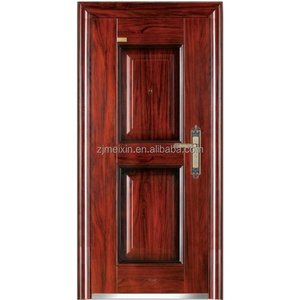 Nigeria Main Entrance Exterior Cheap Steel Security Door for sale