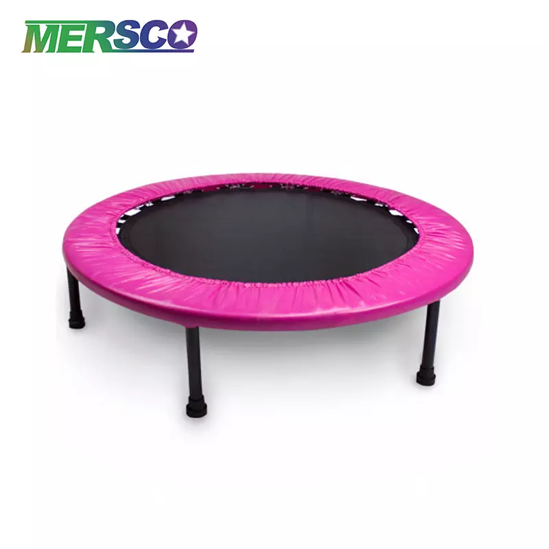 Mersco Foldable Fitness Trampoline,Silent Mini Rebounder Trampoline Exercise Fitness Equipment in Home