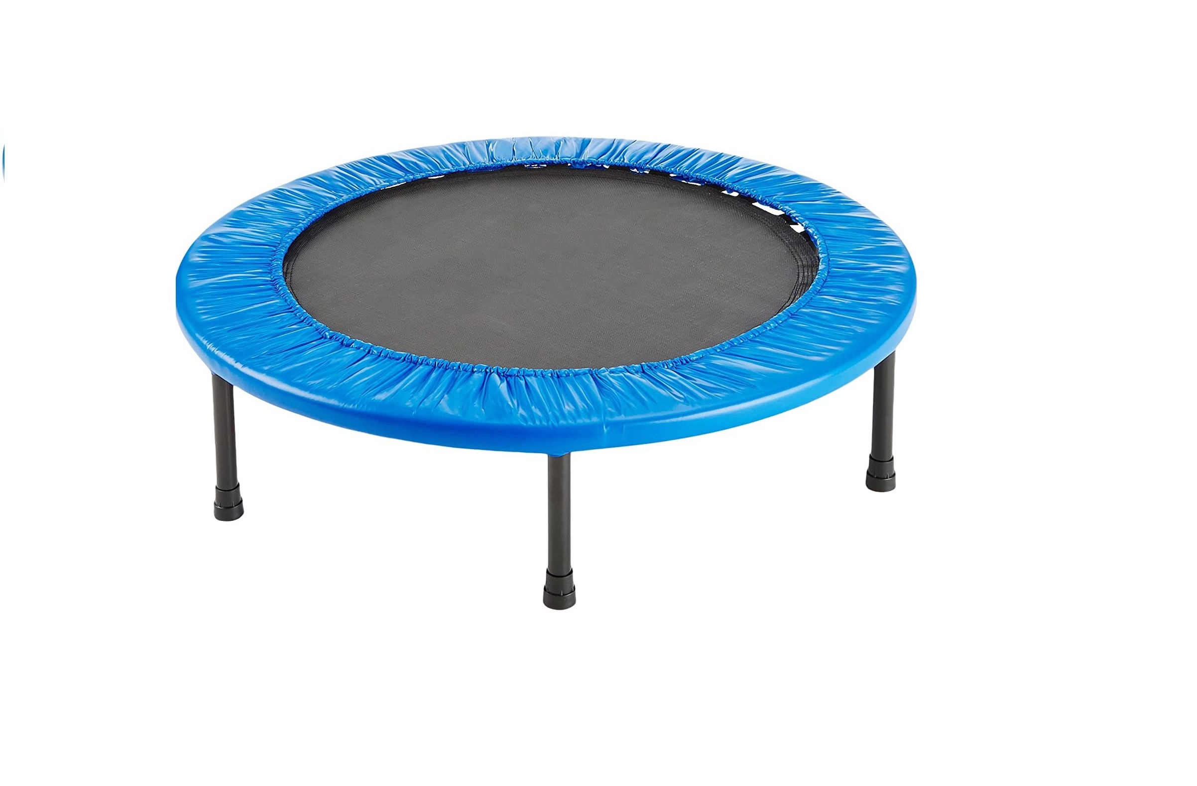 Cheap Small Durable In Use 4-folding Fitness Spring Jumping Indoor Outdoor Mini Trampolines Kids Adults