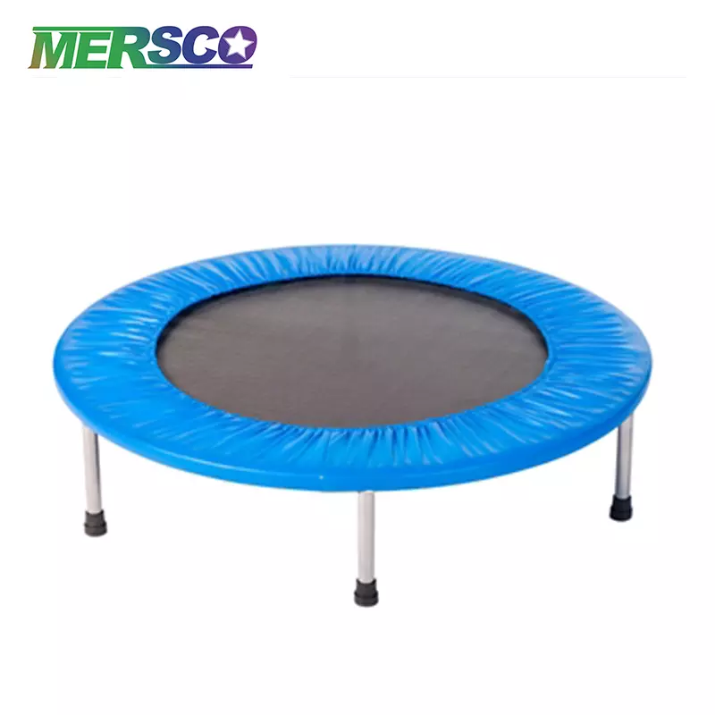 Mersco Foldable Fitness Trampoline,Silent Mini Rebounder Trampoline Exercise Fitness Equipment in Home