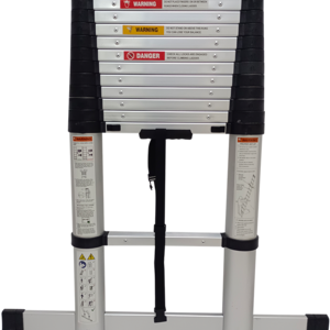 2022 latest Telescoping ladder Mingfeng Safety Extension Telescopic Ladders Step Ladder3.8m Aluminum safe close telescopic ladd