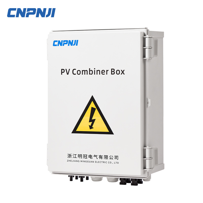 Mingguan plastic solar pv dc 4 string combiner box 1kw 2kw 3kw 5kw 10kw pv solar combiner box MGV-DCPV4