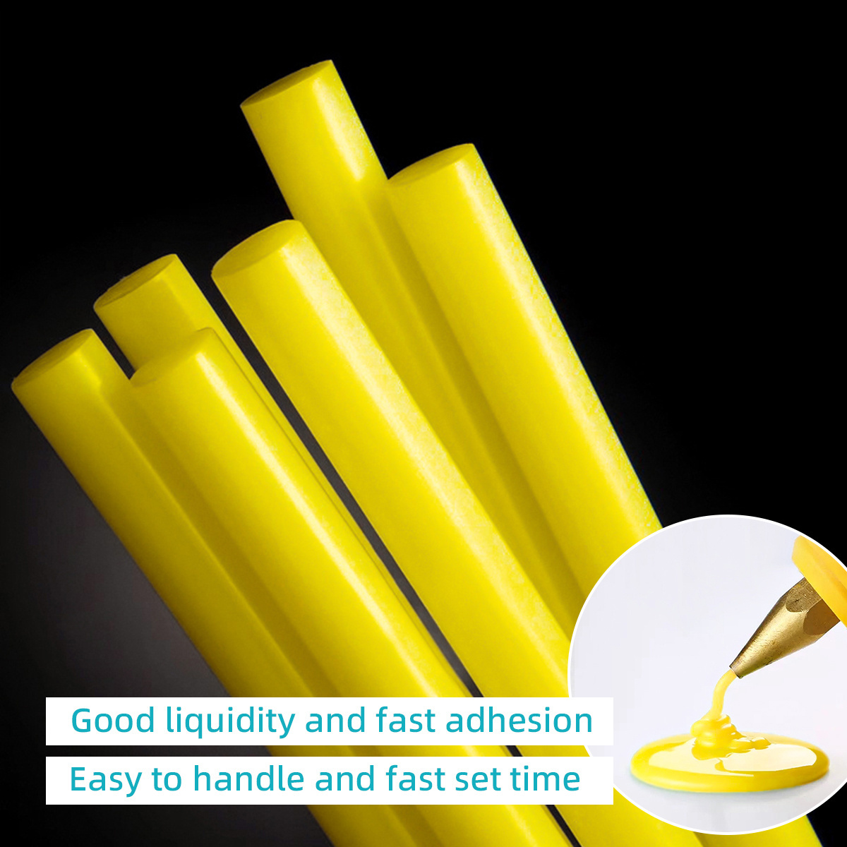 eva  high viscosity sticks hot melt  jelly eva yellow adhesive glue for hot melt