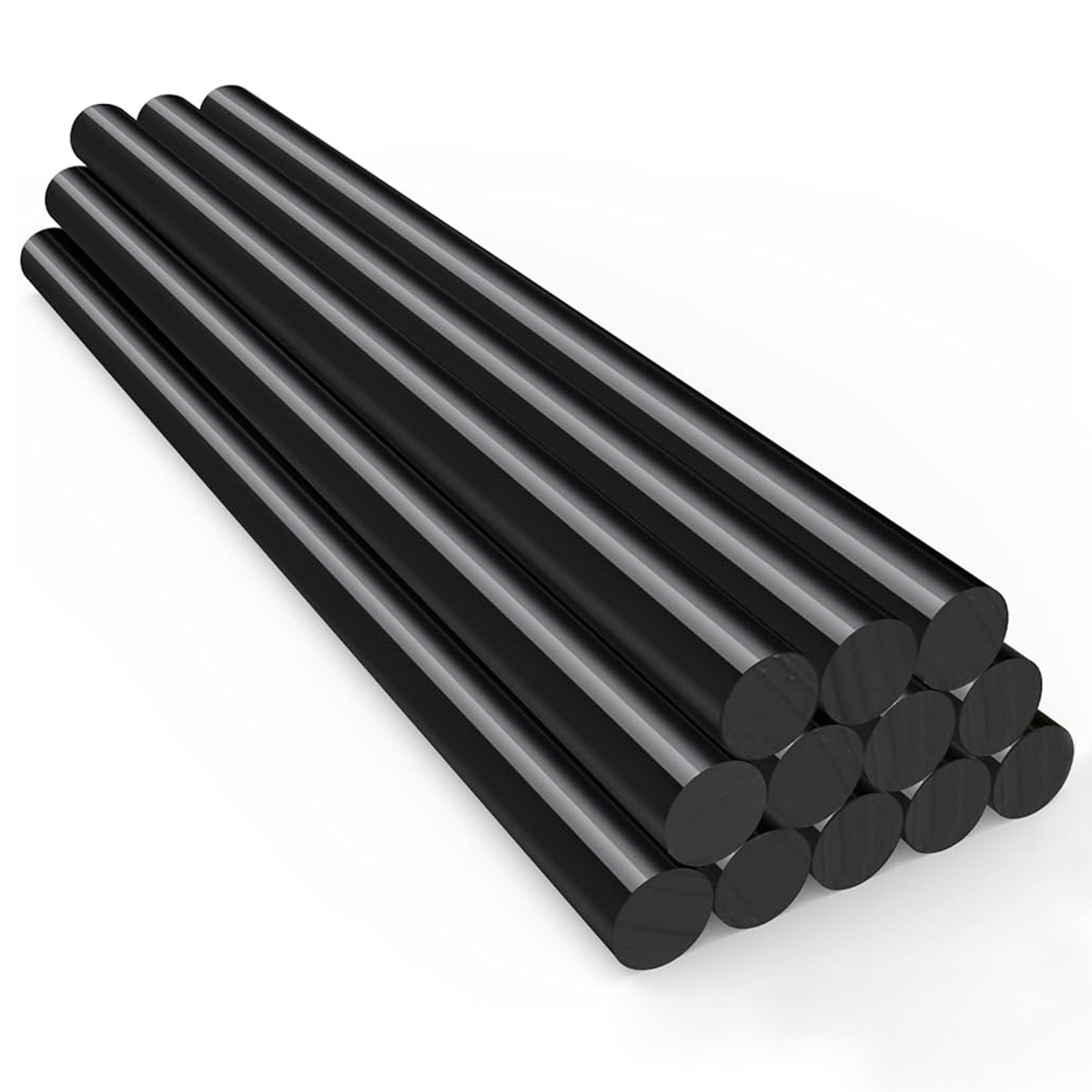 high viscosity sticks hot melt  jelly eva hot melt adhesive glue black 11mm