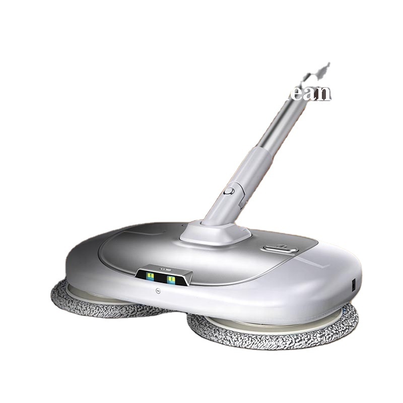 Wireless electric mop sweeping and mopping machine, hand - pushed mopping device, can spray water