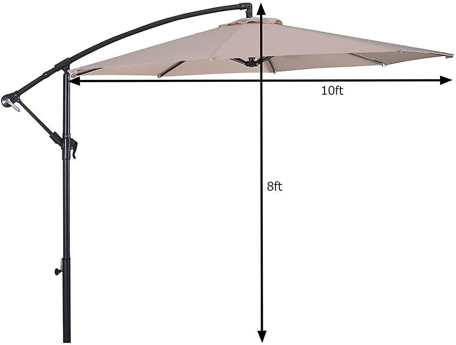 Outdoor Umbrella Garden Parasol Patio Umbrellas