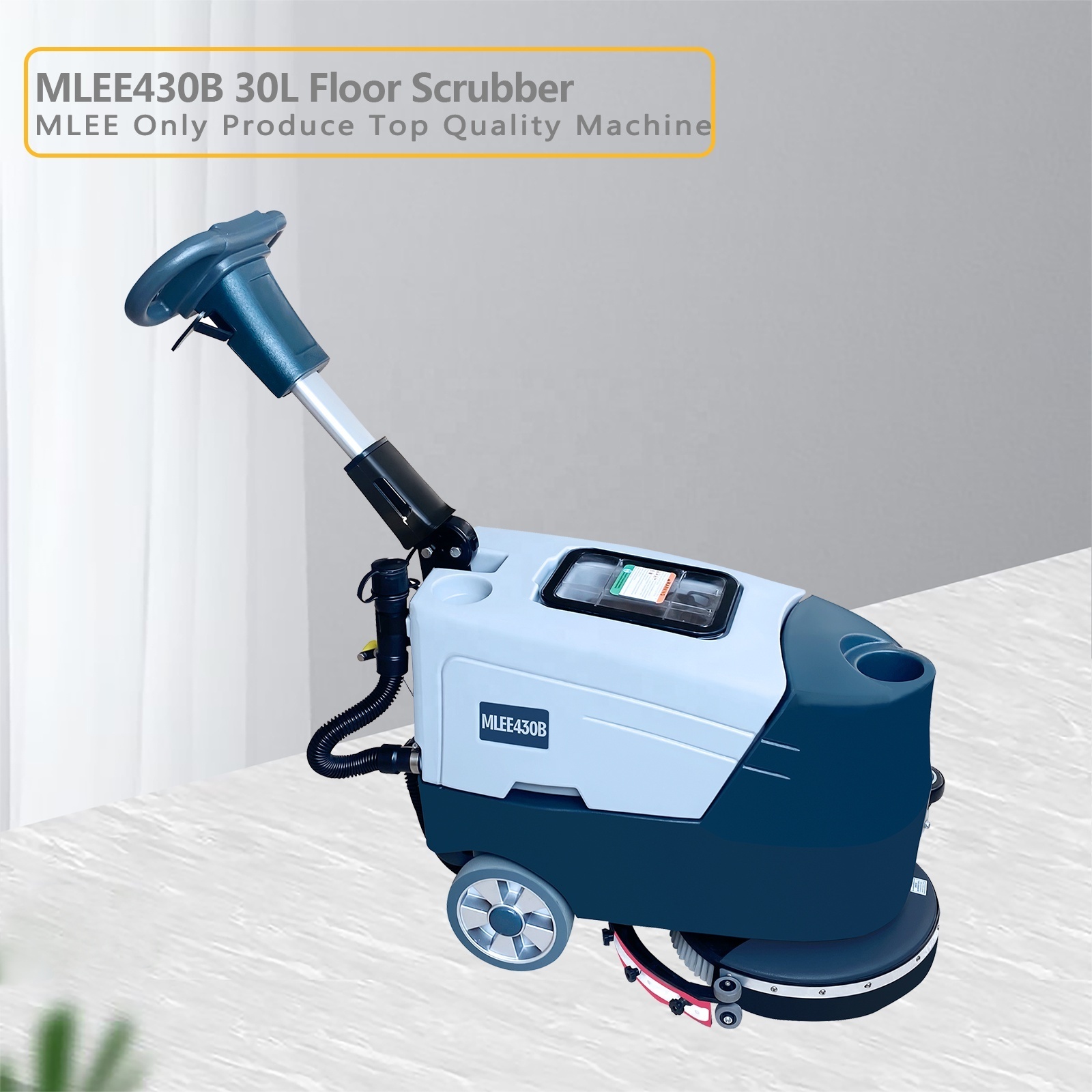 MLEE430B High Quality Walk Behind Floor Sweeper Automatic Small Hand Held Floor Scrubber