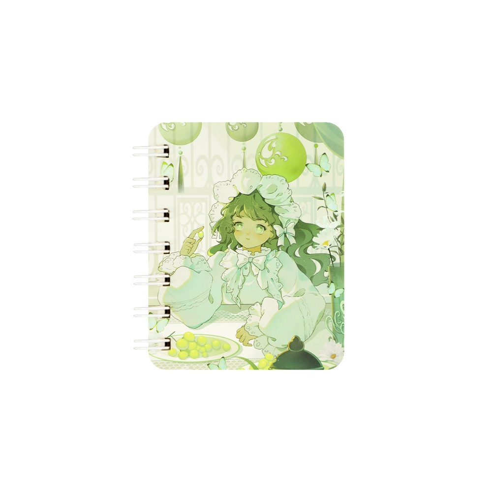 Personalised Anime Notebook Stationery Custom Cartoon Spiral Diary Mini Cute Notebook & Writing Pads