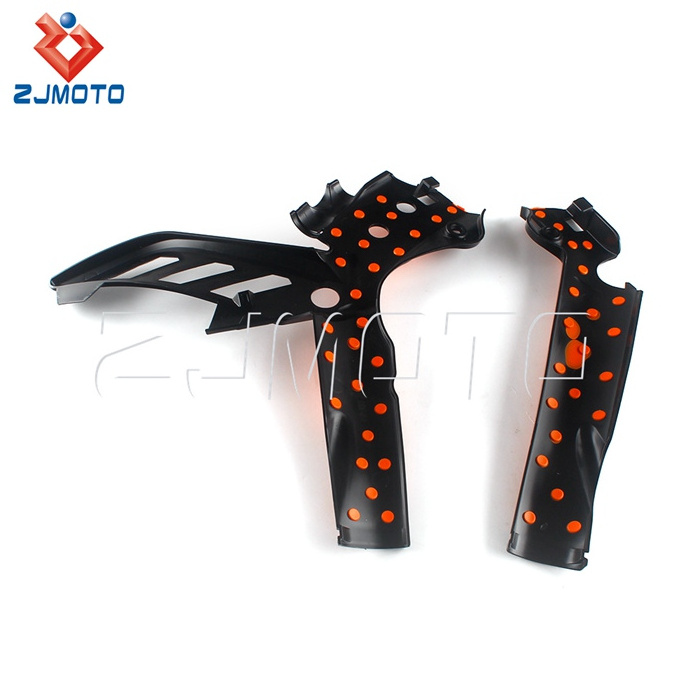 Racing Motocross MX Enduro Frame Guard Protection Cover X-Grips For XCW EXC XCF SX SXF EXC-F 125 150 250 300 350 450 2011-2016