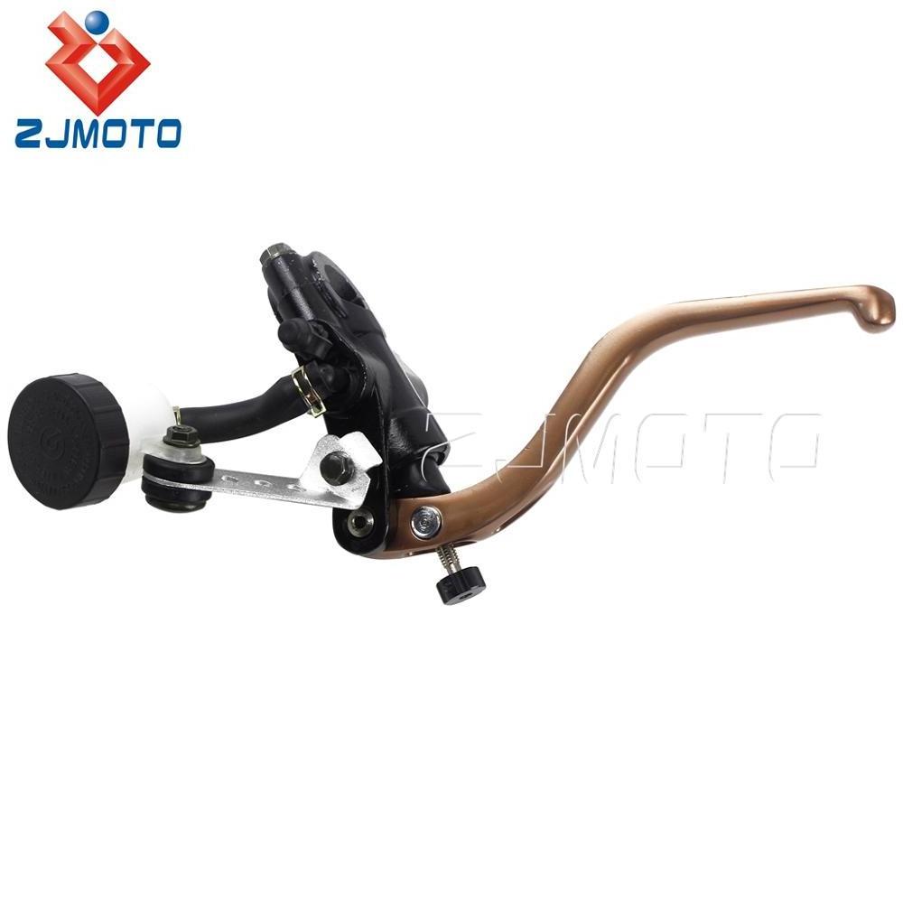 Dirt Bike Cylinder  Levers Brake Lever With Oil Cap For Kawasaki Honda Yamaha Suzuki