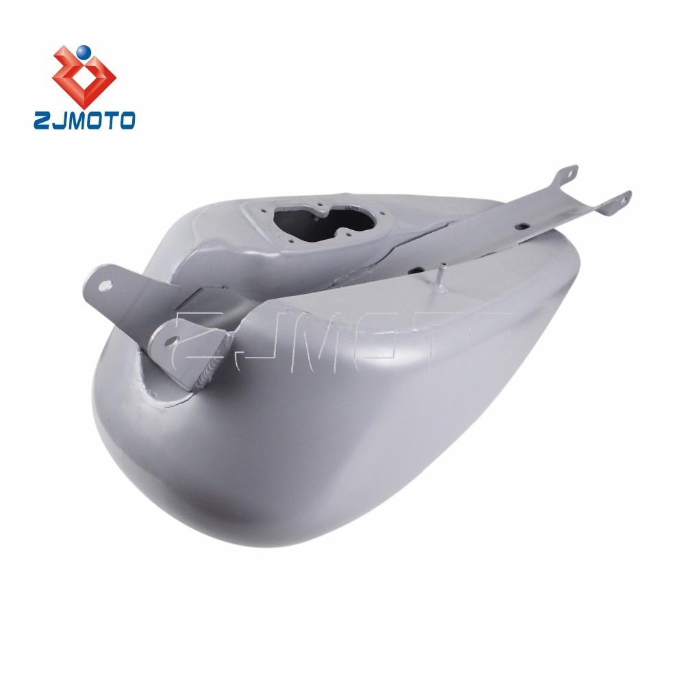 New Arrival ZJMOTO High Quality 3.3 Gallon Motorcycle Fuel Tank Gas Tank For 2007-2016 Harley Davidson Sportster XL 1200 883