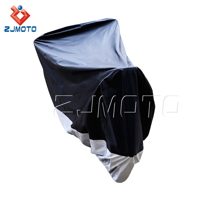 Motorcycle Cover Bicycle Moto Scooter Rain Coat Outdoor Indoor Universal Dustproof Sun UV Protection Summer Waterproof 4XL 190t