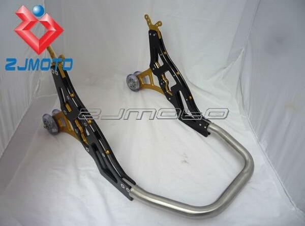 ZJMOTO Swingarm Swing Arm Fork Pivot Fork Rear Suspension Motorcycle Lift Rear Stand Like TBR S1 Pro Stand For Sports Bike