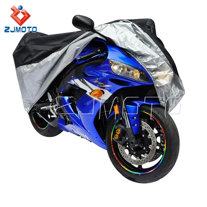 Motorcycle Cover Bicycle Moto Scooter Rain Coat Outdoor Indoor Universal Dustproof Sun UV Protection Summer Waterproof 4XL 190t