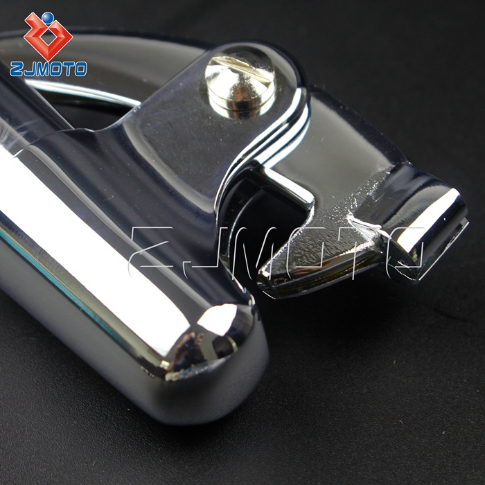 High Quality Inverted Chopper Bobber Handlebar Bar End Control Lever Chrome Motorcycle Brake Clutch Lever