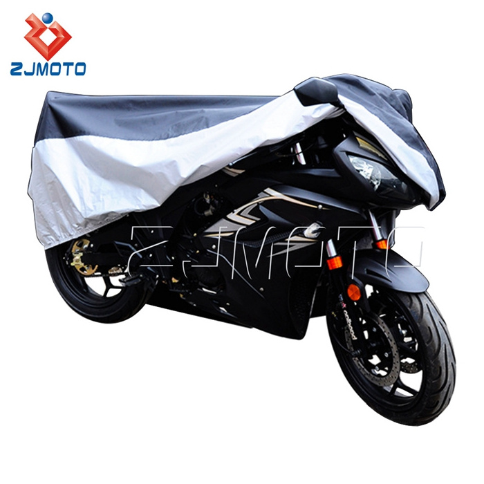 Motorcycle Cover Bicycle Moto Scooter Rain Coat Outdoor Indoor Universal Dustproof Sun UV Protection Summer Waterproof 4XL 190t