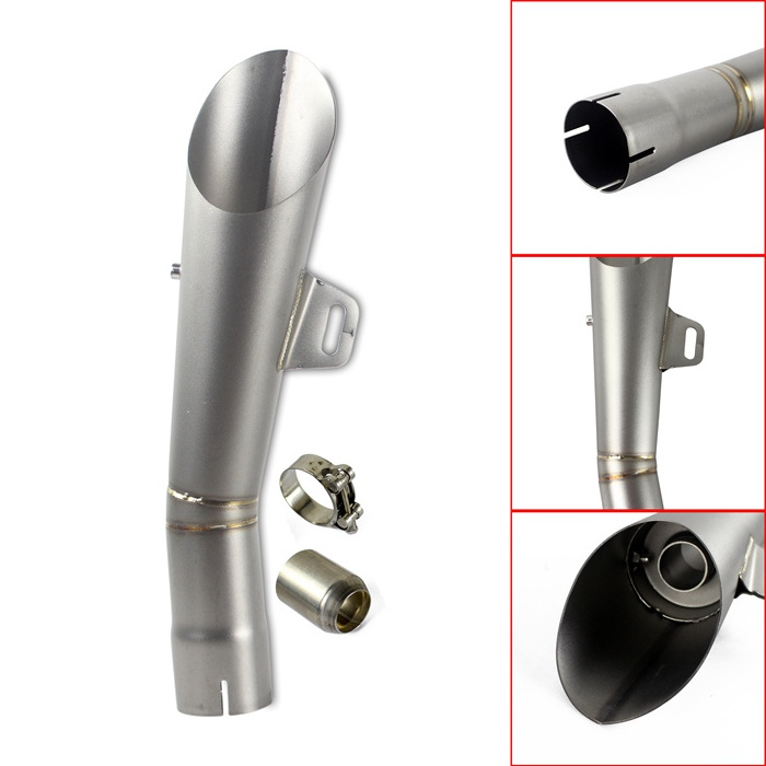 Titanium Universal 51mm Motorcycle Exhaust Muffler Pipe Silencer Slip On Racing Dirt Bike For ATV Scooter Yamaha YZF R6