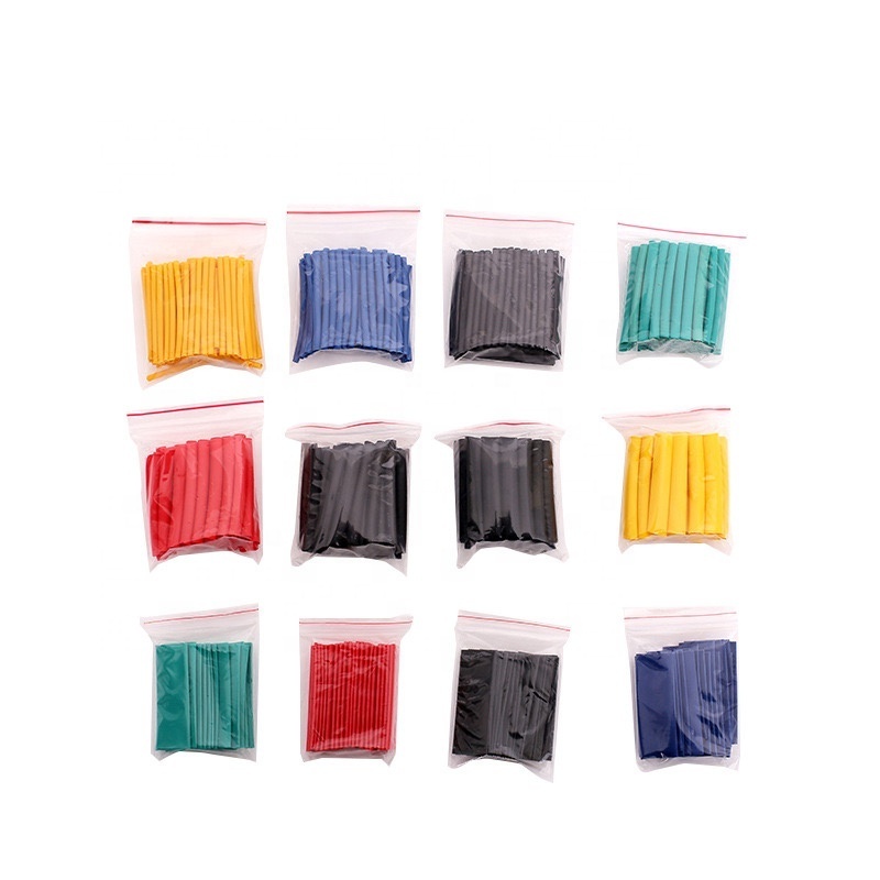 127 164 328 580 pcs pack set heat shrink tube assortment electrical insulated wire connectors wrap tube  heat shrink tube sleeve