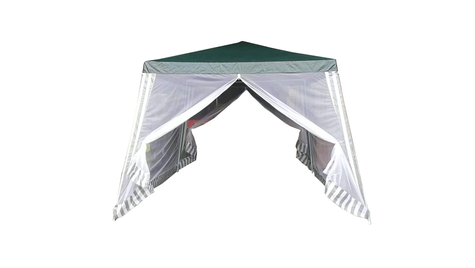 outdoor waterproof 2.4*2.4*2.5 M gazebo   with mesh mosquito net