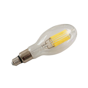 Led Filament Edison Bulb Decorative Soft Clear Glass Lamp ED90 220V E40 Replace Incandescent Bulb