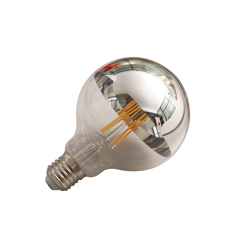 Led Edison Globe Light Bulb Warm White Filament Light Bulb Frosted Glass Bathroom Vanity Mirror Light